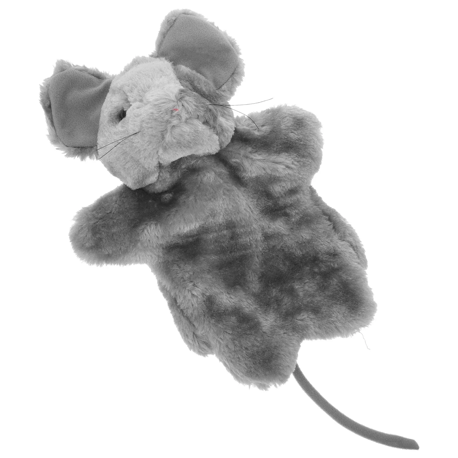 

Cartoon Mouse Hand Puppet Soft Animal Interactive Storytelling Roleplay Educational Fun Hand Puppet Interactive Toy