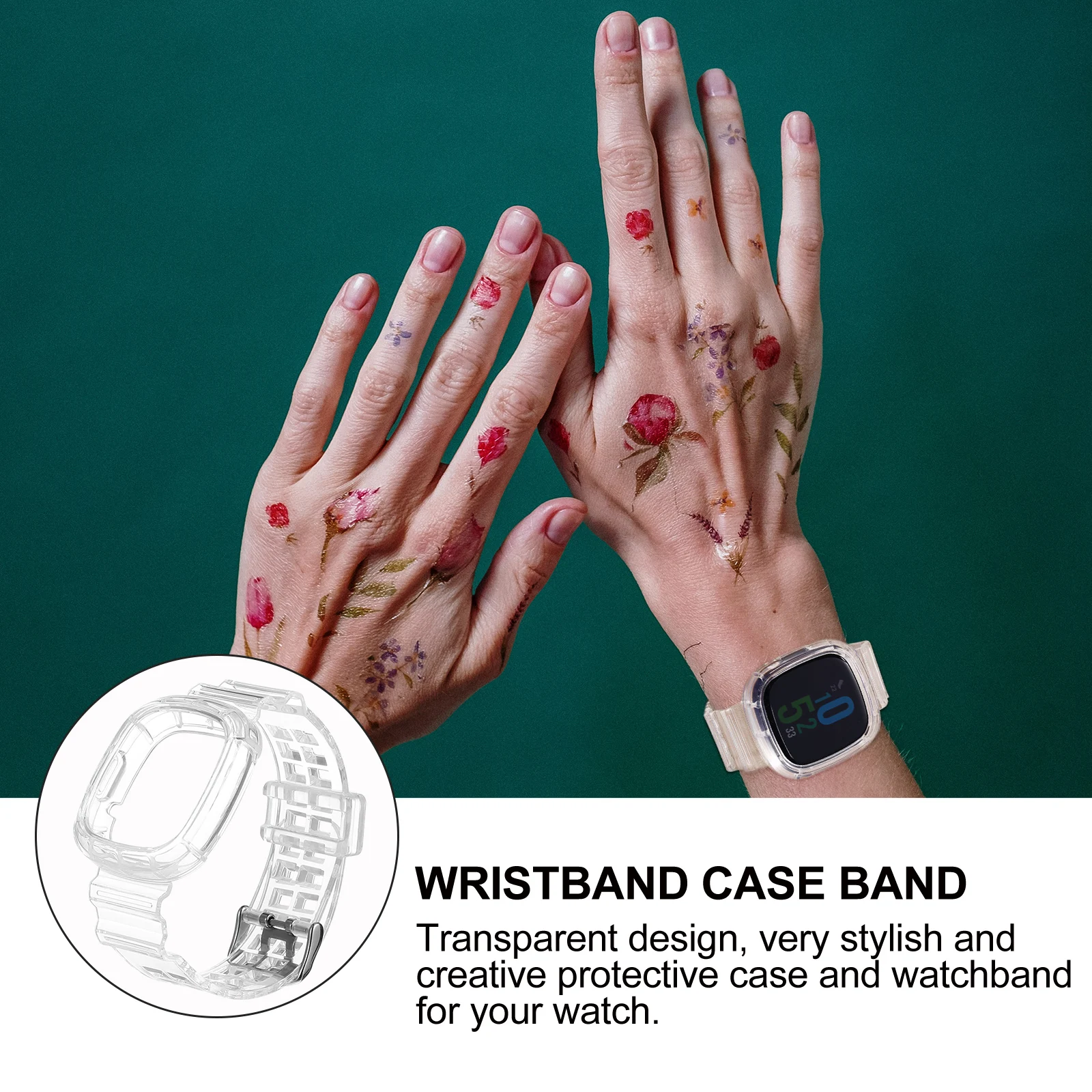 

TPU Anti-fall Wrist Strap Straps Wristband Bands Protective Film Material Travel