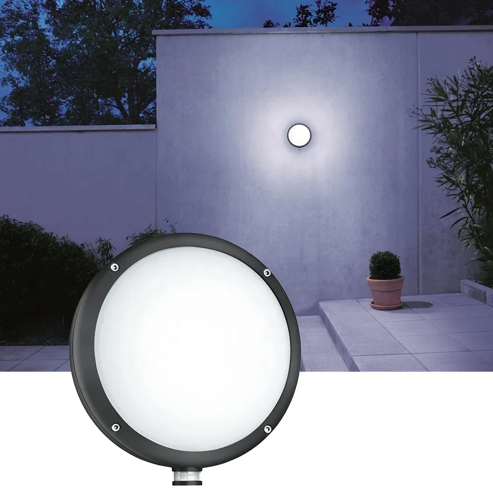 

8.5W LED wall Lights with Motion Sensor outdoor waterproof wall Lamp garden courtyard Induction wall sconce