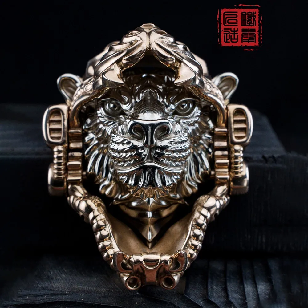 IronFist Craftsmen Mechanical Mask Ultra Tiger King EDC Refrigerator Magnet Original Designs Limited edition 88