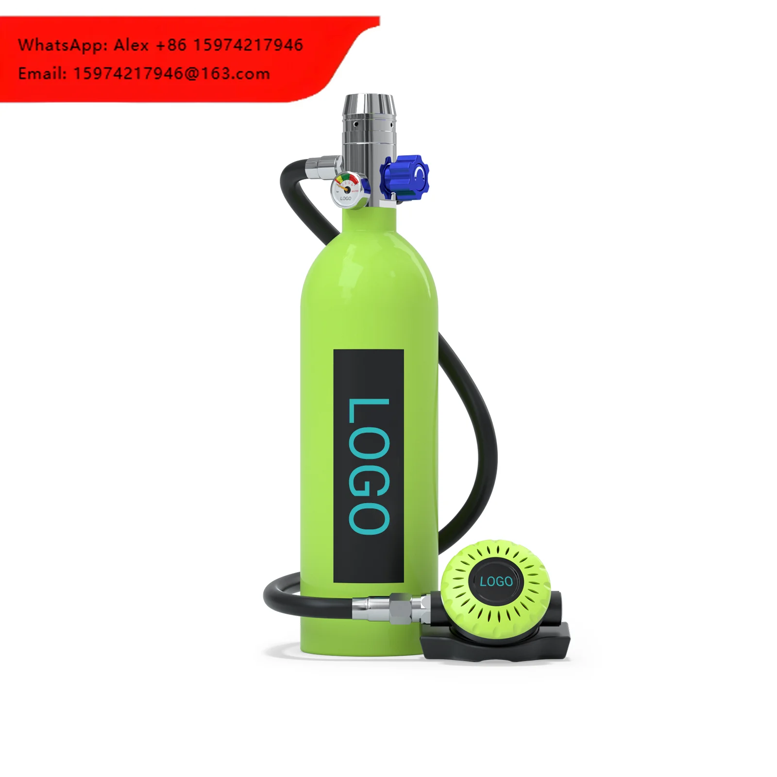 Oxygen Tanks Snorkeling Scuba Diving Air Tank 1L Diving Cylinder Set Underwear Outdoor Equipment Scuba Diving Tank
