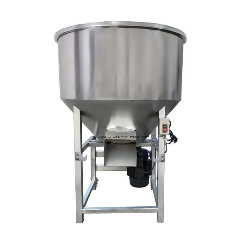 

Feed Mixer Farm Stainless Iron Stainless Steel Small Particle Powder Mixing Seed Coating Machine Multi-Function Mixing Machine