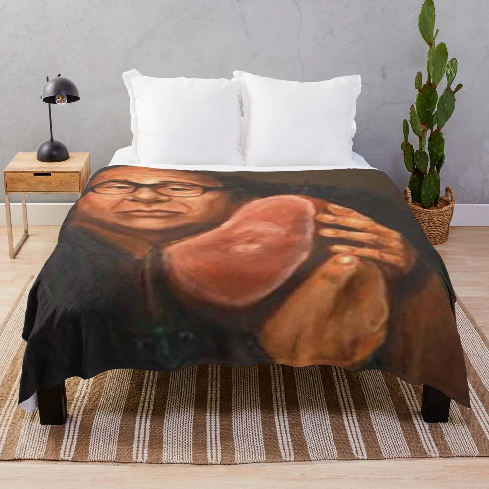 

Danny Devito And His Beloved Ham Throw Blanket Giant Sofa Blanket