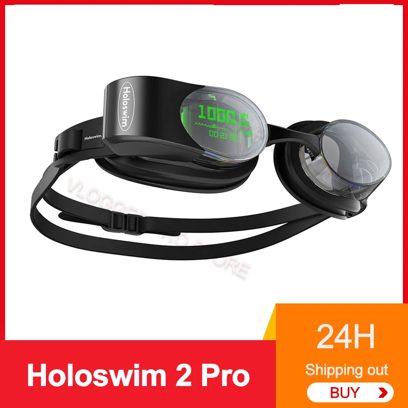 Holoswim 2 Pro AR Smart Swim Goggles Real-time Metrics Anti-fog Fitness Tracker Swimming AR Goggles For Swimming Glasses