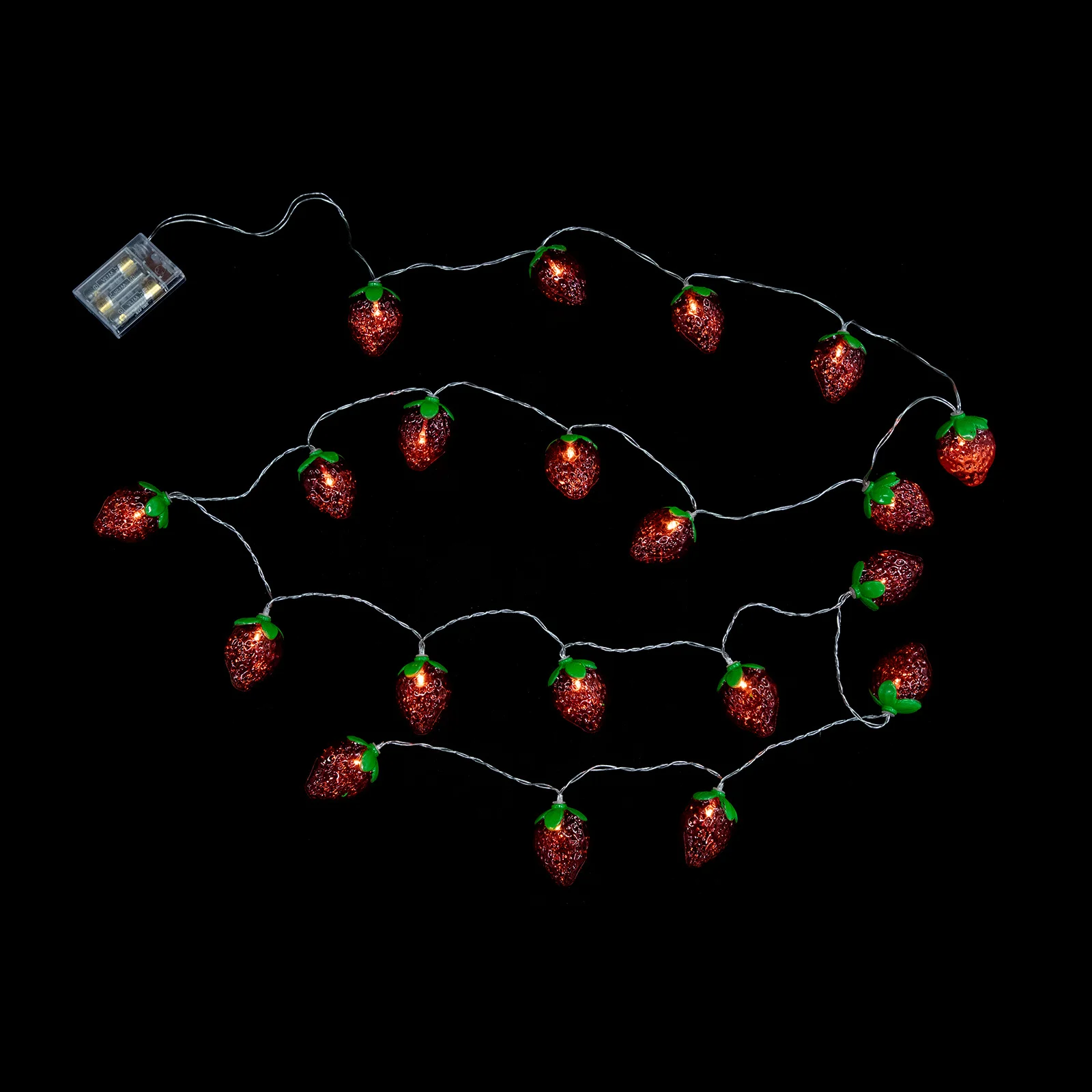 

Strawberry String Lamp Led Fairy Lights Warm White Decorative Indoor Outdoor Use For Home Party Scene Ornament