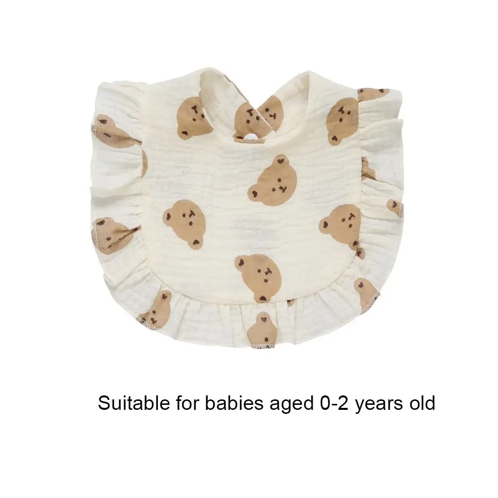 Modische Baumwoll-Lätzchen für Neugeborene, weiches Material, bunte Spucktücher für Kleinkinder, saugfähiges Lätzchen, 0–24 Monate
