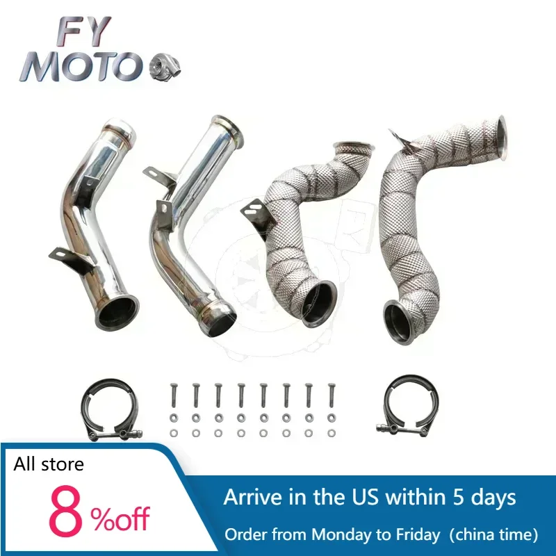 

Wholesale Downpipe for Mercedes BENZ W213 M178 E63 AMG V8