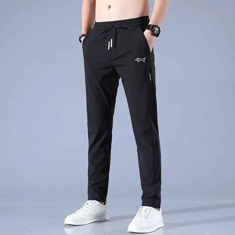 2024 Men's Golf Wear Pants Summer Korea Men Trousers Casual Sport Workwear Pants Elastic quick-dry Man Golf Clothing Pant