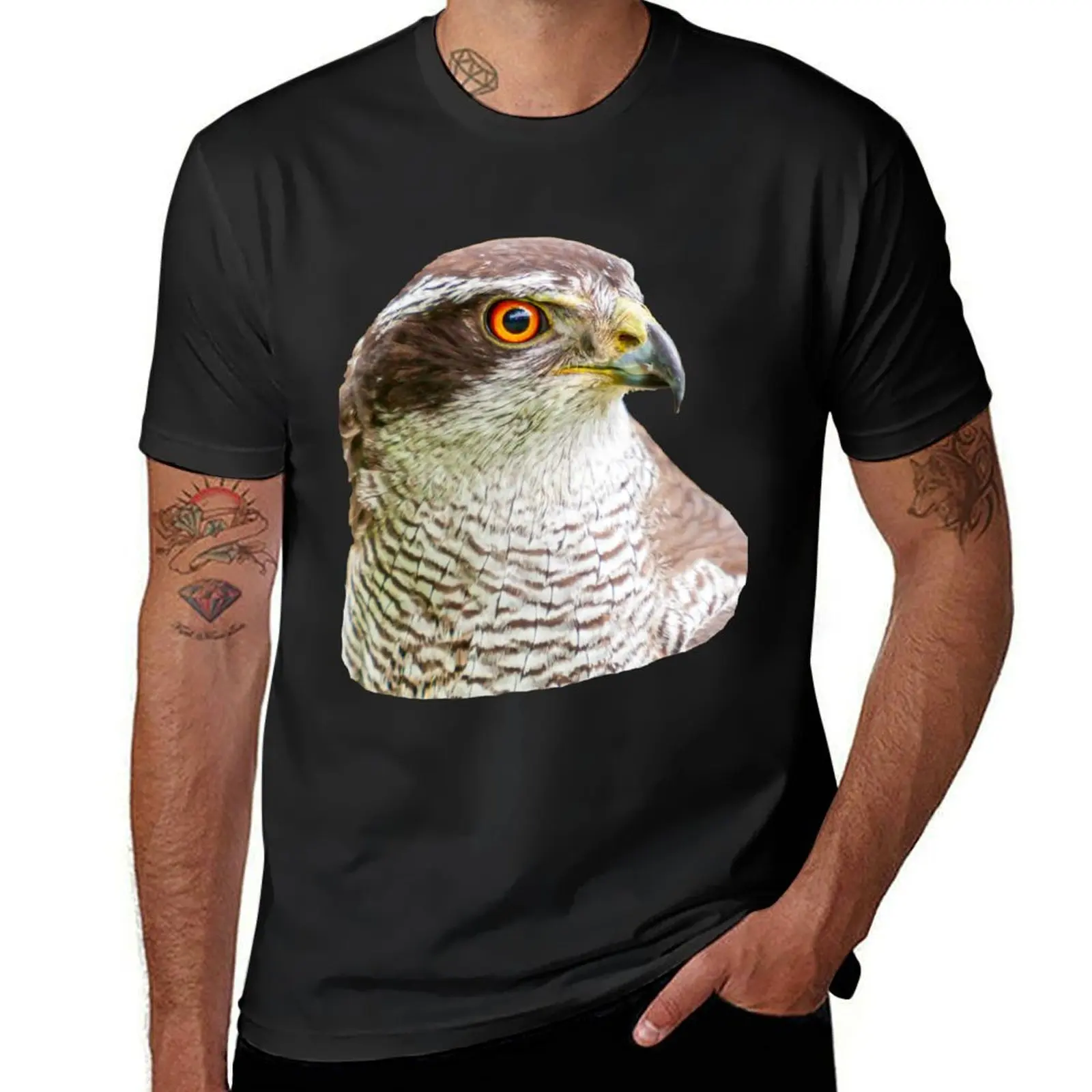 

Goshawk ready for action T-Shirt summer tops animal prinfor boys quick drying heavyweight t shirts for men