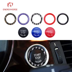 Car Start Stop Engine Button For BMW 3 Series 5 Series E90 E60 Ignition Switch Cover For X1 X3 X5 X6 E84 E83 Z4 E89 E70 E71