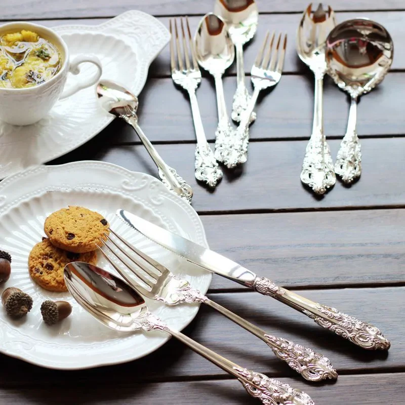 cuillere-alimentaire-occidentale-europeenne-elegante-vaisselle-de-palais-plaquee-argent-couteau-fourchette-cuillere-spatule-a-gateau-royal