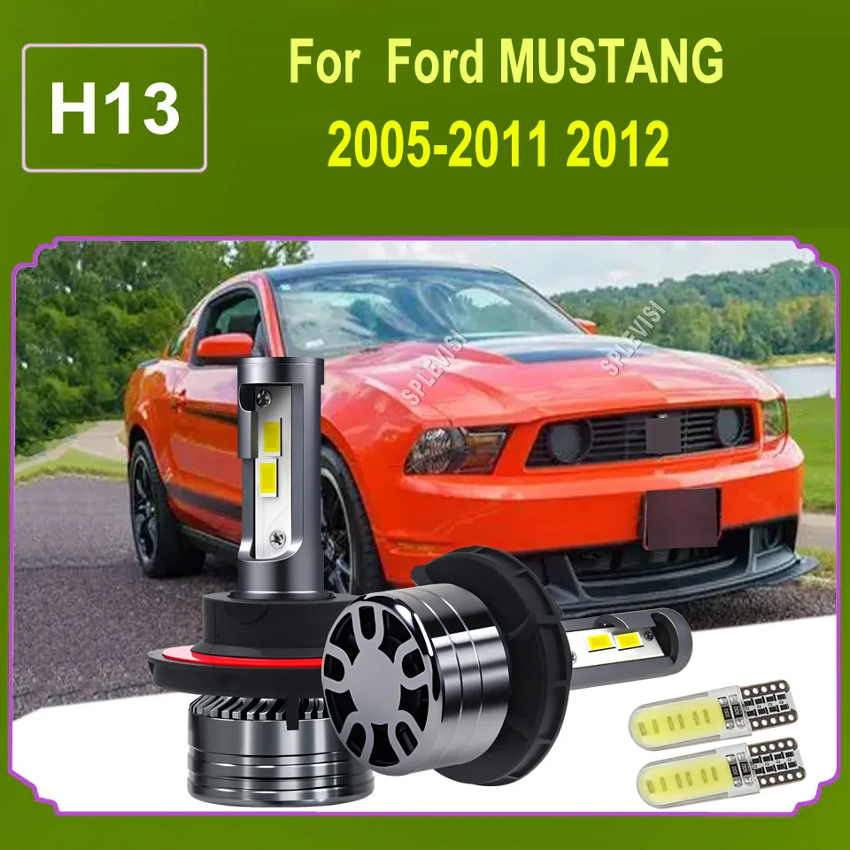 

9008/H13 LED Headlight Bulb - No Error, 6000K White, Quick Installation For Ford MUSTANG 2005 2006 2007 2008 2009 2010 2011 2012