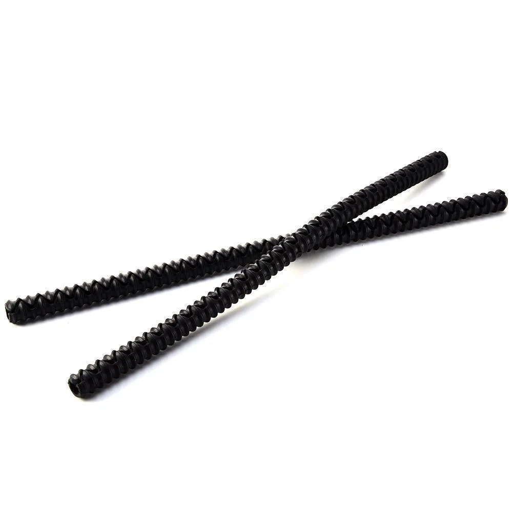 Silicone Threaded Heat Resistant Oven Rack Edge Protector Guard Cover Microwave Oven Anti-Hot Bar Kitchen Baking Accessories 1pc