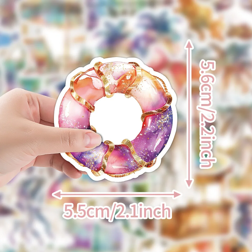 10/30/50PCS Beach สี Shell Series สติกเกอร์ DIY ตกแต่ง PVC กันน้ําสเก็ตบอร์ดโน้ตบุ๊ค Graffiti ของเล่น