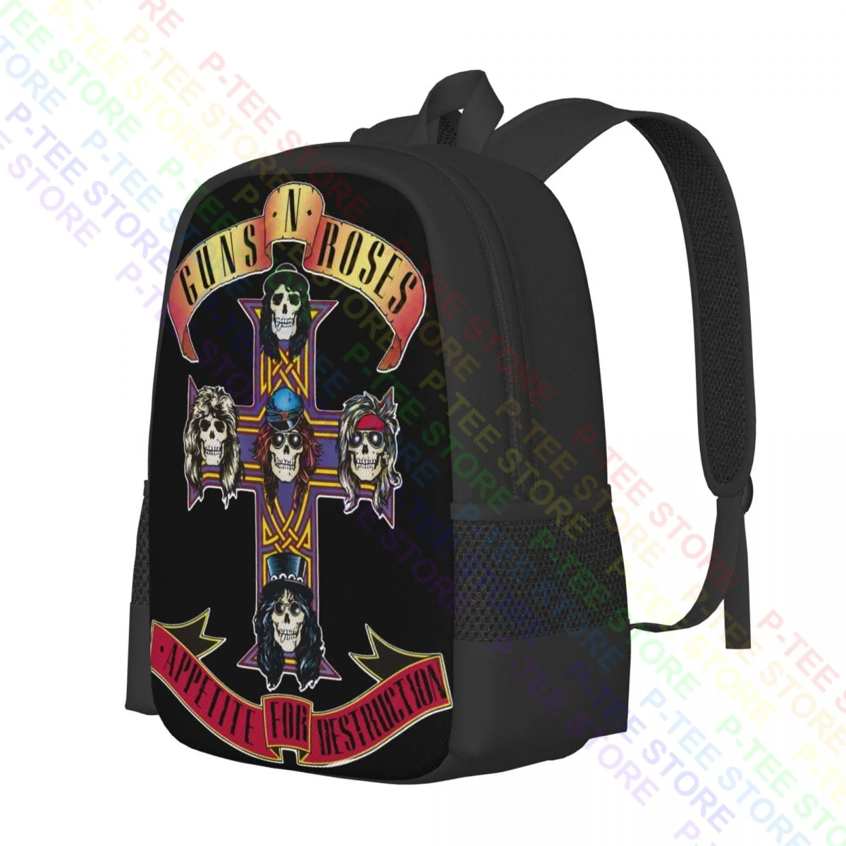 Guns N Roses Appetite For Destruction P-741Backpack Large Capacity Training Sports Bag