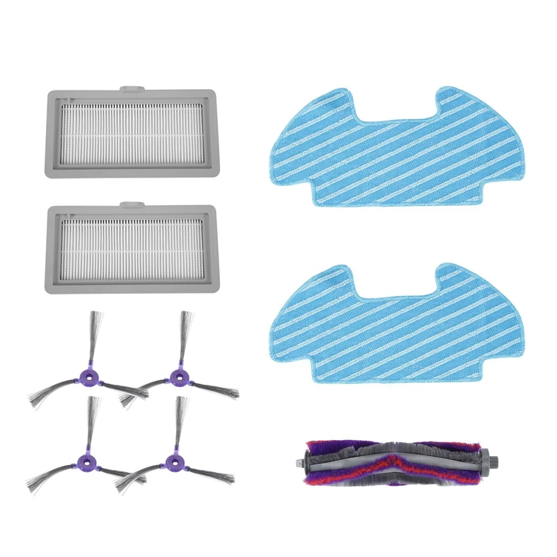 

A43F-9 Pieces / Set Roller Side Brush Wipe Filter Replacement For Samsung Powerbot-E VR05R5050WK Vacuum Cleaner Spare Parts