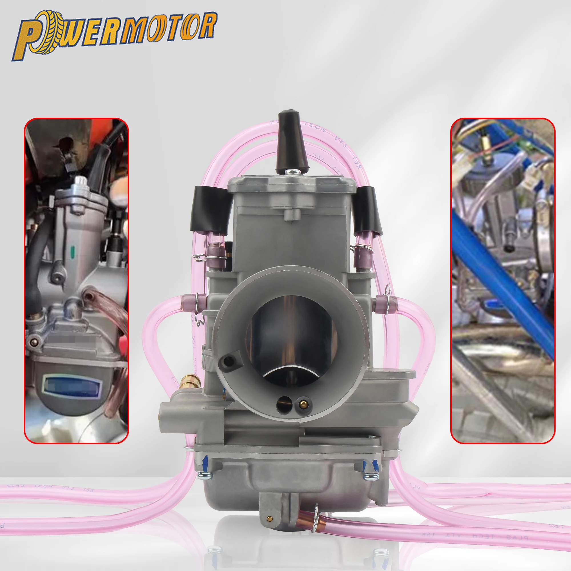 

For Keihin PWM 34 36 38 40 42mm Motorcycle Carburetor 250CC 300CC 350CC 400CC Engine PWK Carb 2 Stroke Scooter ATV Motocross