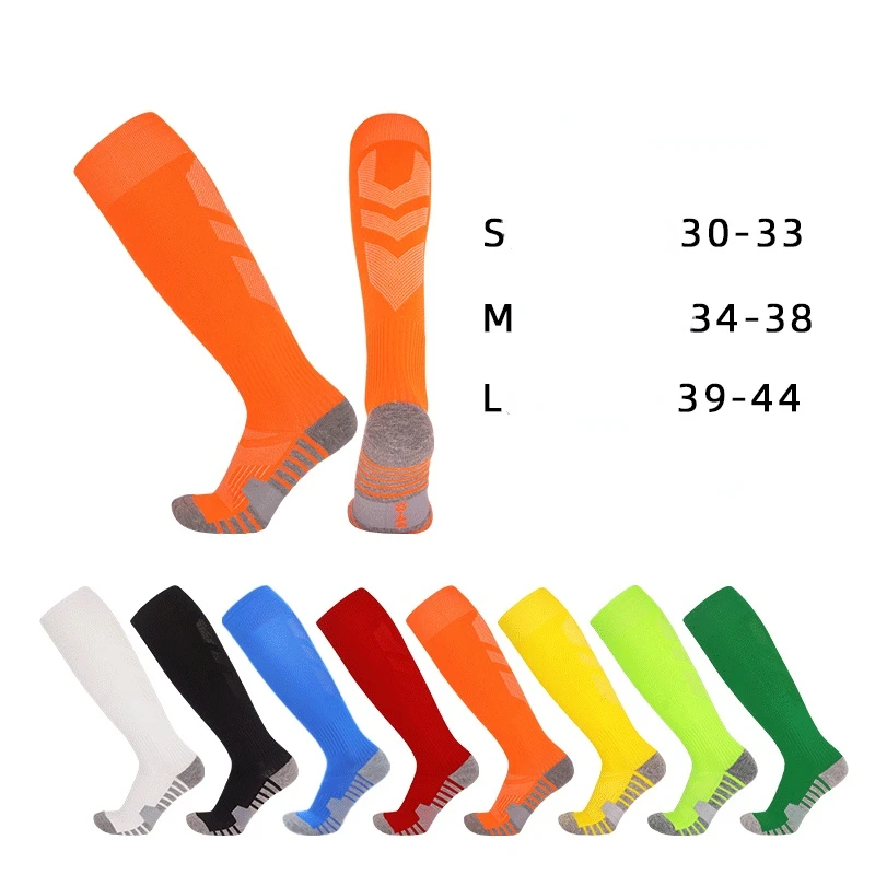 Practical Sports Socks Compression Adults Youths Kids Extra Size Towel Bottom Breathable Running Cycling Football Socks Unisex