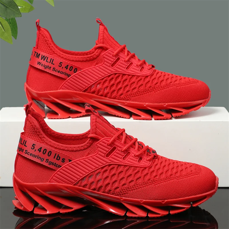 

Men's and women's new spring and summer flying mesh breathable running shoes casual comfortable light sports shoes 47