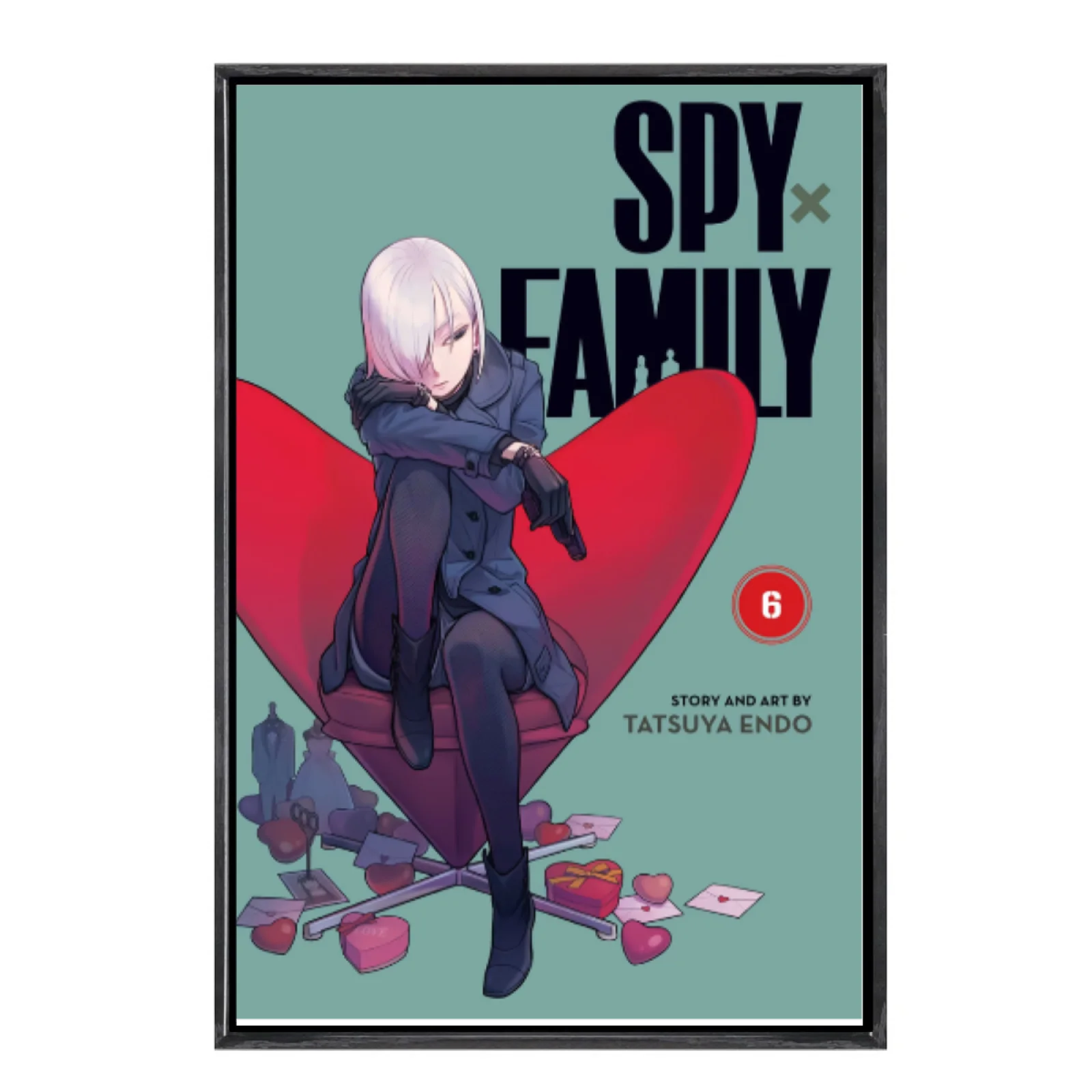 

Japanese Manga Multi-Size Canvas Poster Double Framed Wall Art,Spyxfamily Home Decor for Living Room Bedroom