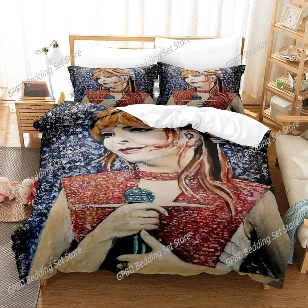 Mylene-Juego de cama de granjero, juego de cama individual, doble, tamaño Queen y King, funda nórdica para dormitorio de adultos, conjunto de ropa de cama 3D