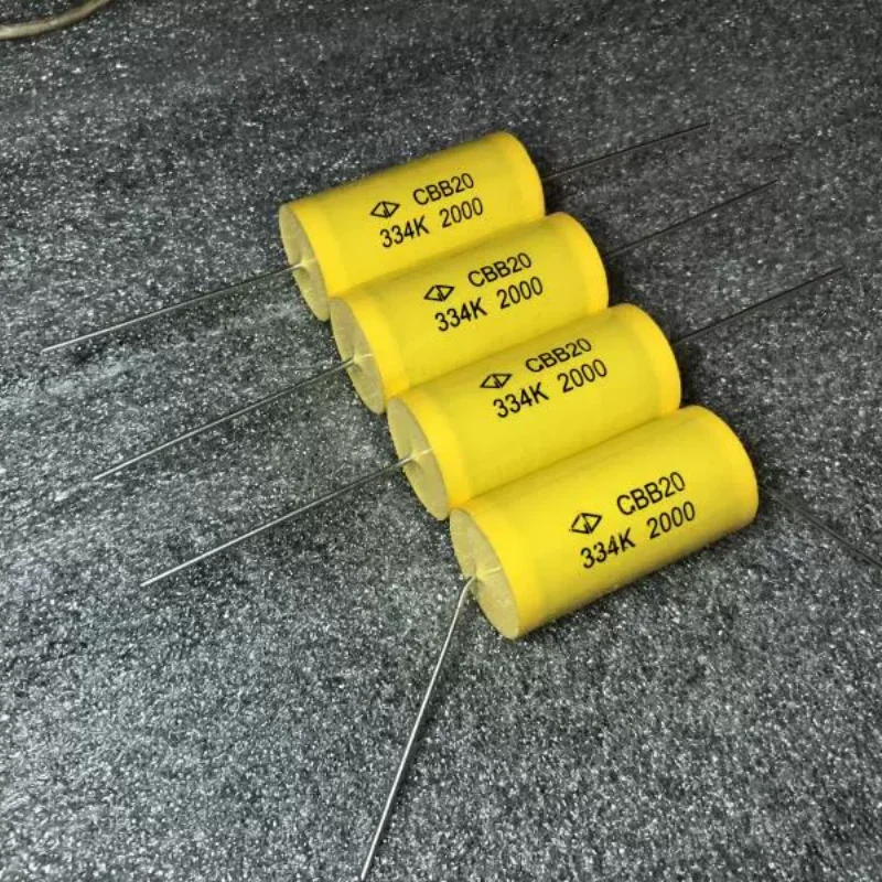 5-50pcs New Farah CBB20 Series 0.33UF 2000V 334K Thick Copper Pin Non Inductive IGBT Absorption Capacitor