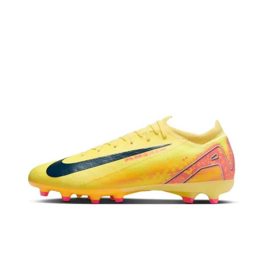 NIKE Mercurial Vapor 16 FG Men's Soccer Boots Comfortable Lightweight Soccer Shoes Hard Turf Natural Turf Yellow