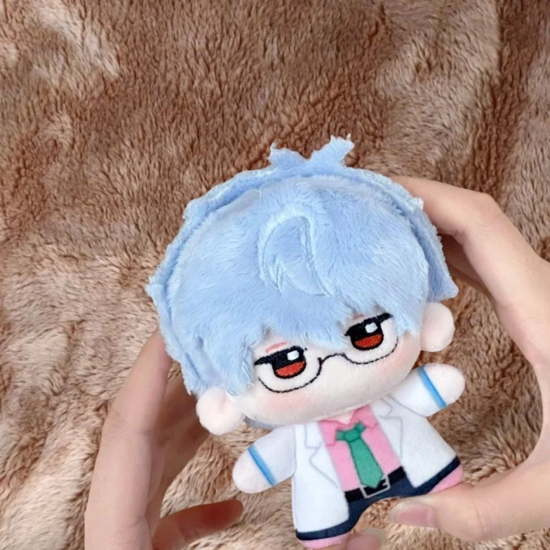 10cm Sakata Gintoki Plush Dolls Gintama Plush Doll Key Chain Bag Decoration Cute Doll Stuffed Collection Kids Toys Holiday Gifts