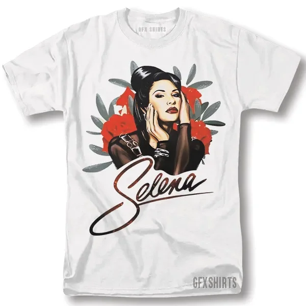 Selena Quintanilla Shirt Classic Vintage Graphic Design T-Shirt