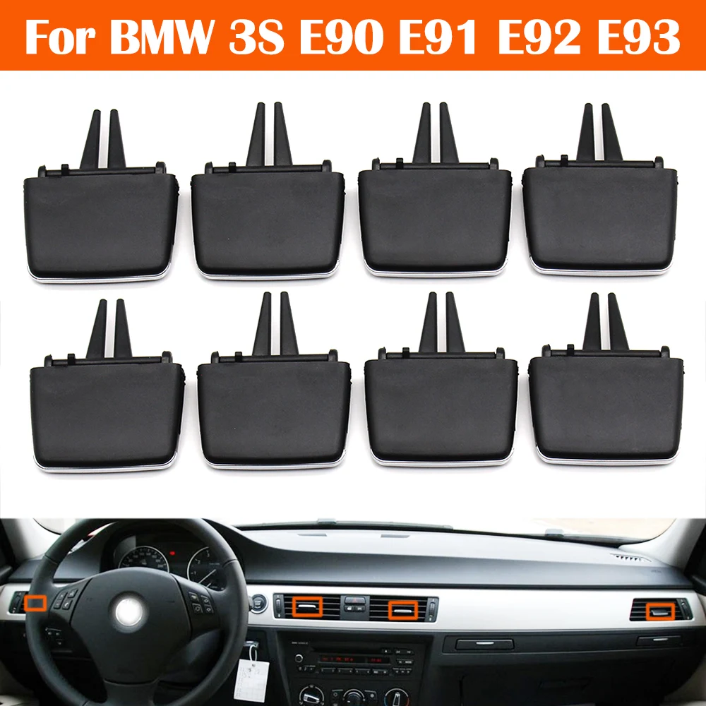 

Автомобильный кондиционер, вентиляционная решетка переменного тока, выходная вкладка, слайдер, зажим для BMW 3 серии E90 E91 E92 E93 316i 318i 320i 325 328