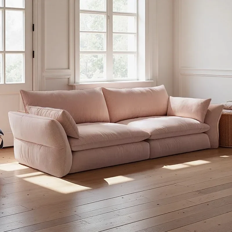 Neue Luxuriöse Klassische Wohnzimmer-Sofas Weiche Nordische Bodensofas Designer-Kino-Sofa Wohnzimmermöbel Wohnaccessoires X