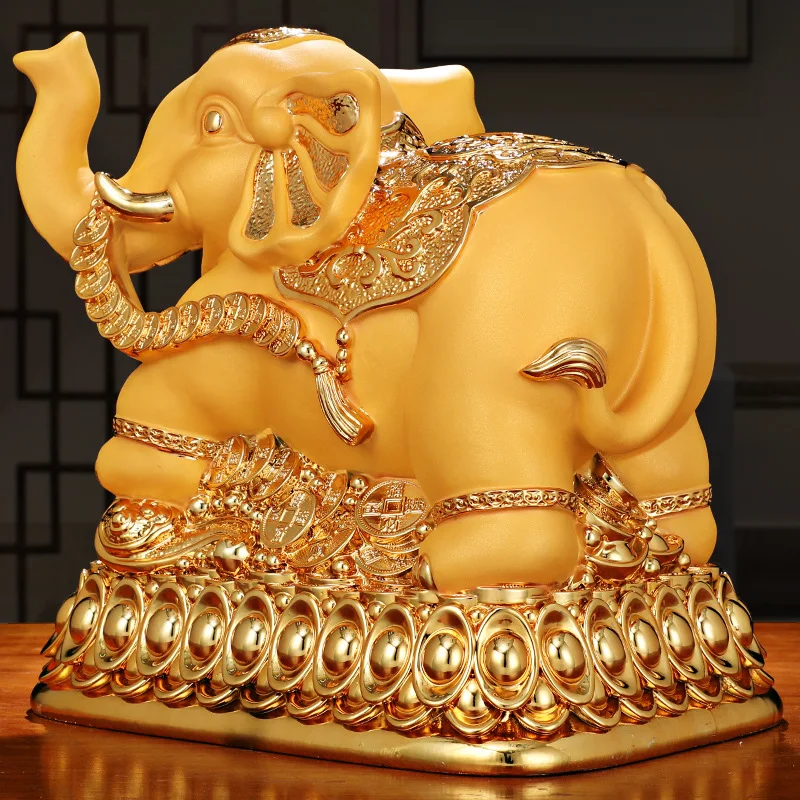 Wealth Creative and Cute Elephant Money Bank Children's Day Gift Crafts