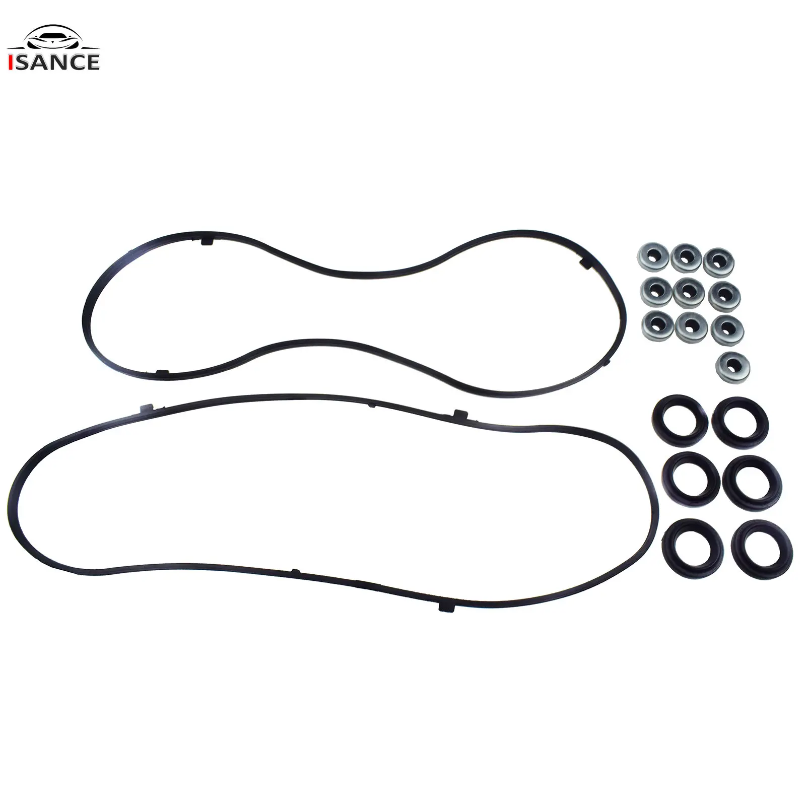 Valve Cover Gasket Set for 2005-2009 HONDA ODYSSEY ACCORD 3.0L ACURA MDX RL TL PILOT EX LX SATURN 3.5L V6 SOHC 90442P8AA00