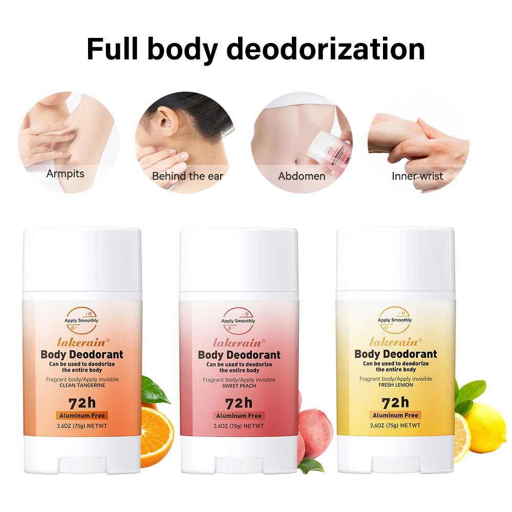 72 Hours Body Deodorant Odor Control Long Term Deodorization Available Throughout Effectively Block Odors For Both Men And Women