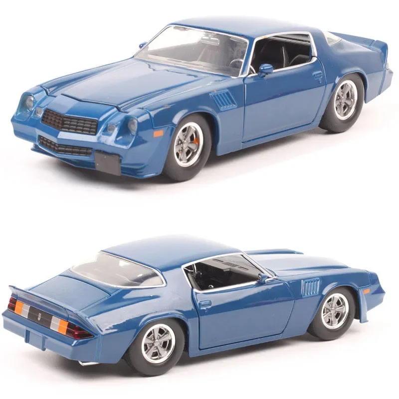 

1:24 винтажная классика 1979, Chevrolet Camaro Z28, литой под давлением сплав, имитация модели автомобиля, игрушки, коллекционное издание для взрослых, сувенир