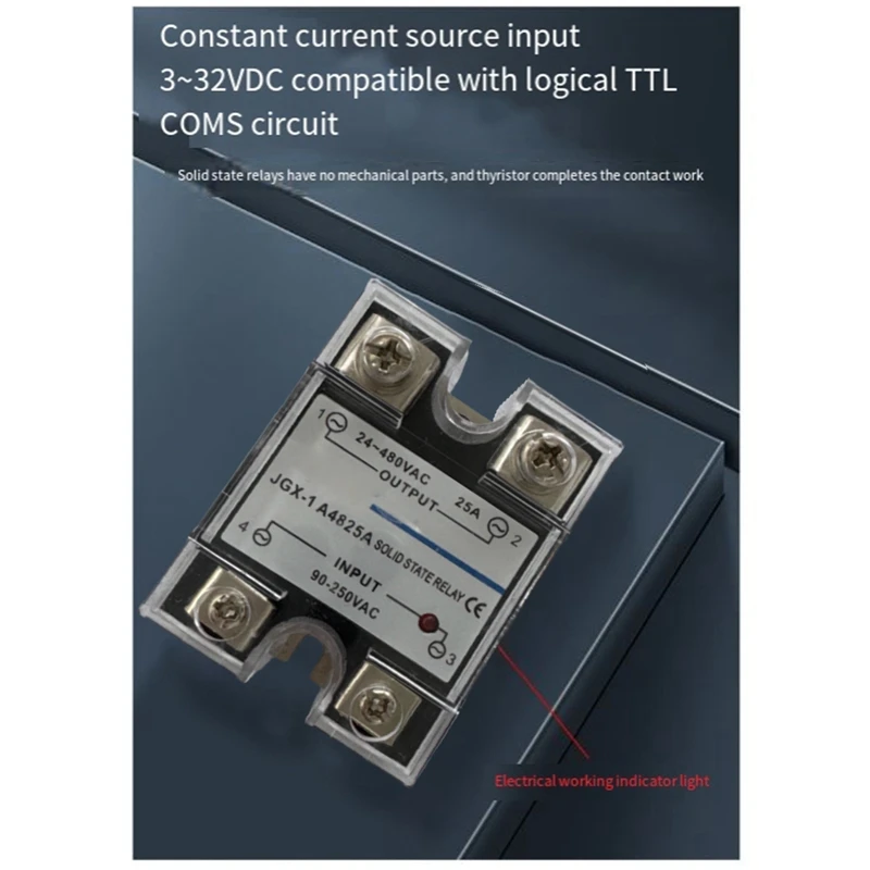 Однофазное твердотельное реле переменного тока, Однофазное твердотельное реле SSR AA