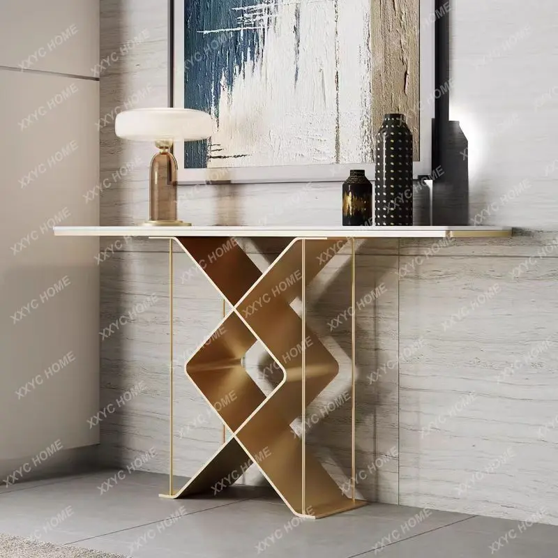 

Элегантная минималистичная современная настенная полка для прихожей с платформой для декоративного размещения