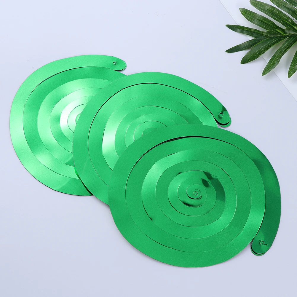 

12Pcs Four-Leaf Clover Hanging Dangling Swirls Reusable St Patrick's Day Decorations Shamrock Garland St Patrick Flag