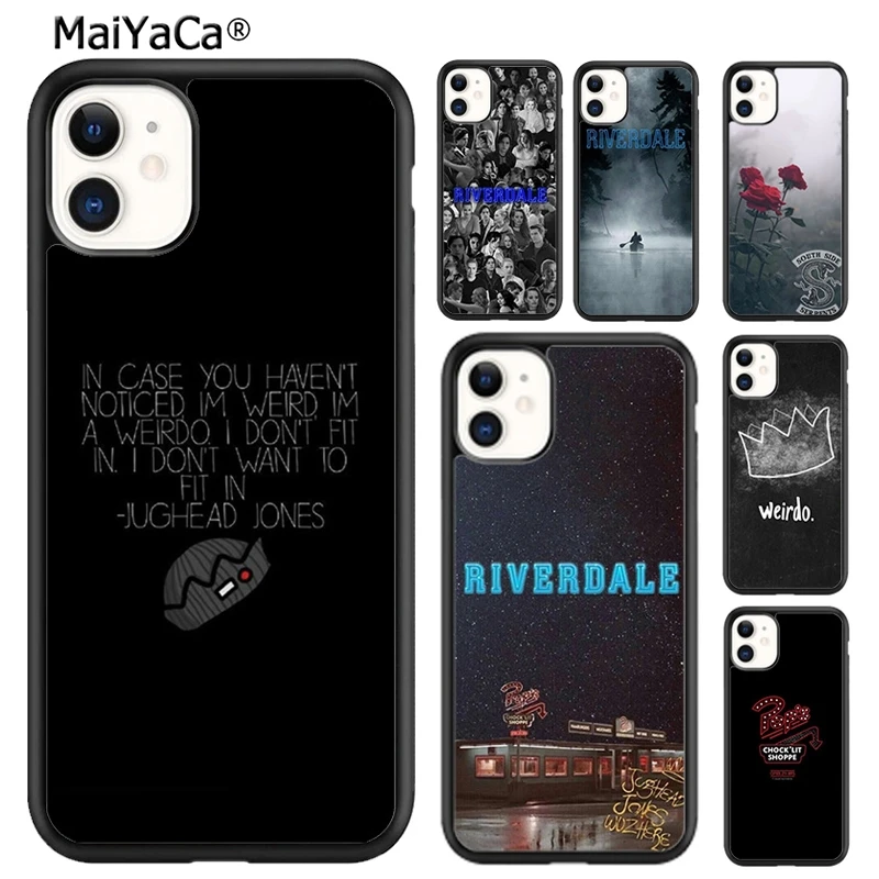 MaiYaCa RIVERDALE JUGHEAD JONES WUZ HERE Phone Case For iPhone 16 15 14 plus XR XS 11 12 13 pro max Shell Cover coque