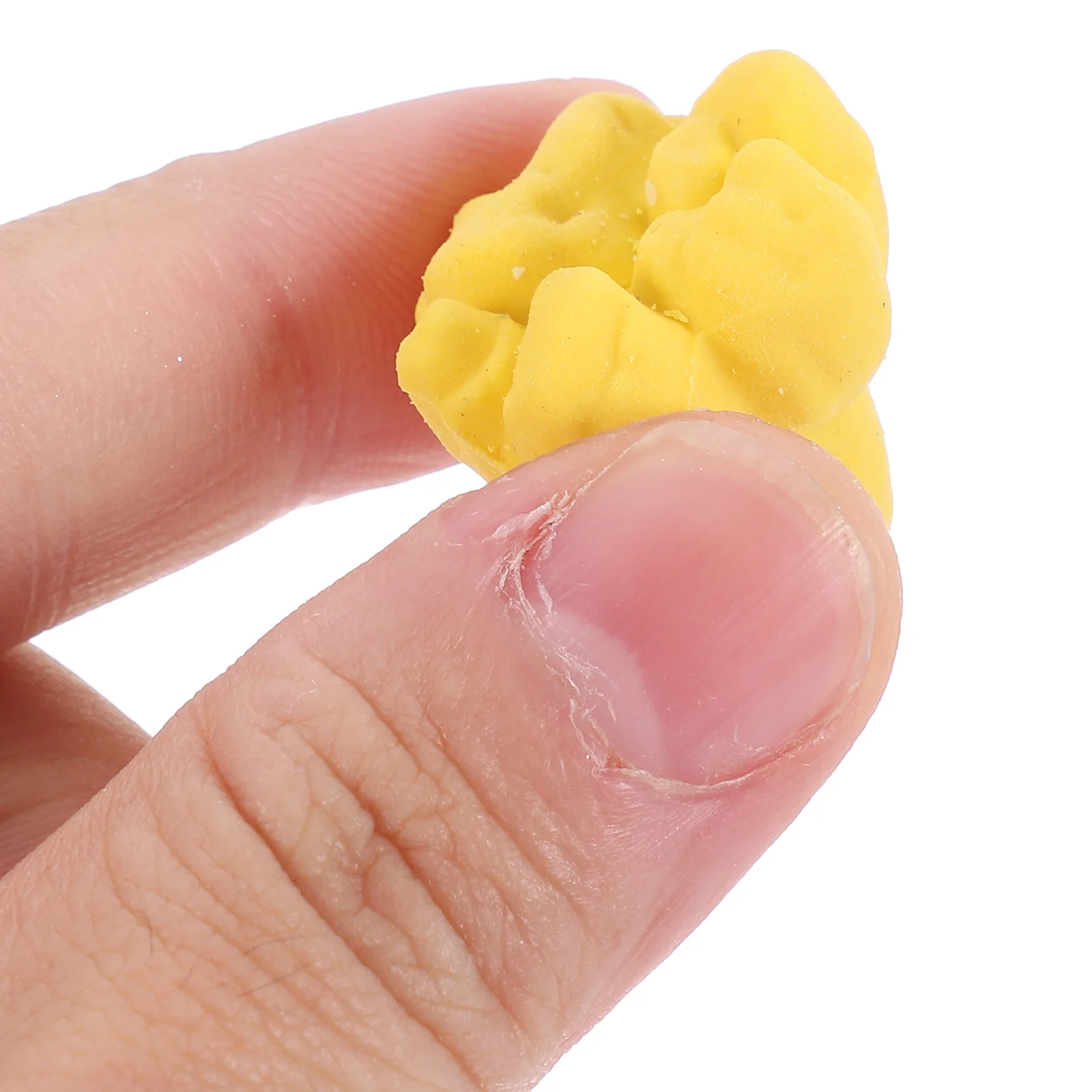 

20 Pcs Creative Eraser Popcorn Shaped Erasers School Prizes Stationery for s Supplies Classroom Rewards Tpr Pupils