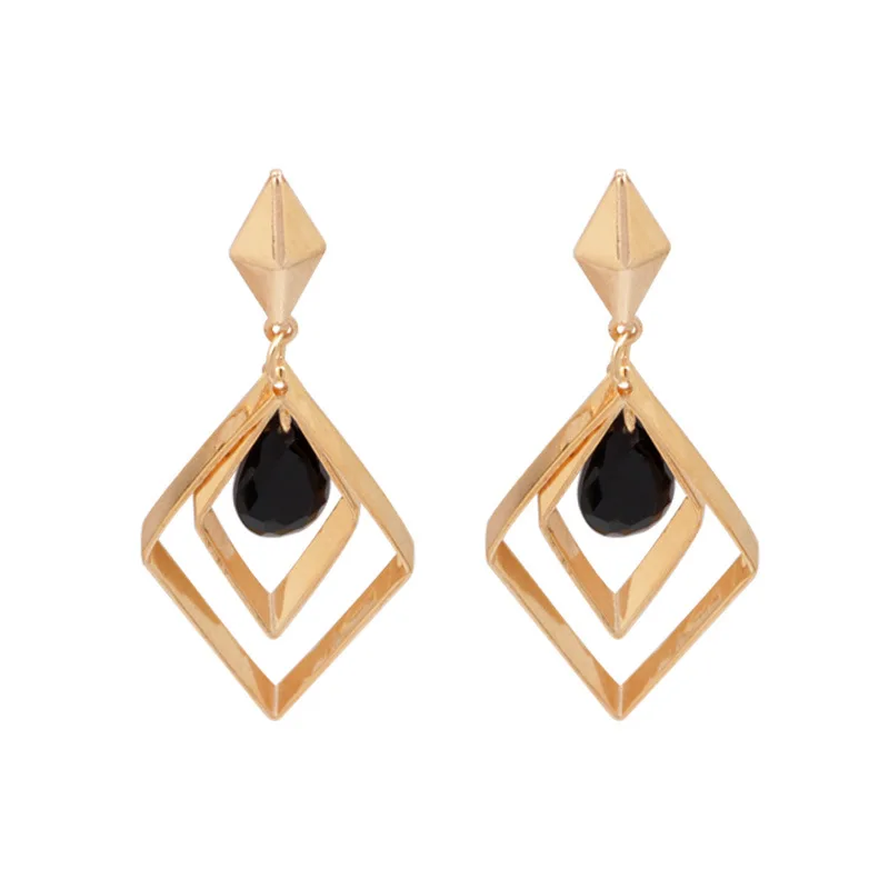 Delysia King Diamond shaped earrings