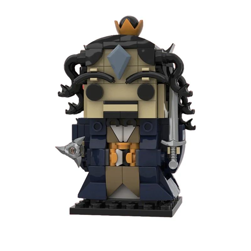 257 pièces de figurines de dessins animés sur le thème du dragon endormi, ornement MOC, modèle de blocs de construction modulaires personnalisables, jouet créatif DIY, cadeau de festival