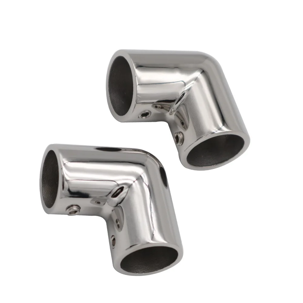 316 Stainless Steel 90 ° Elbow 90 ° Straight Tee, Yacht Marine Pipe Fittings Hardware 60 ° Right Tee