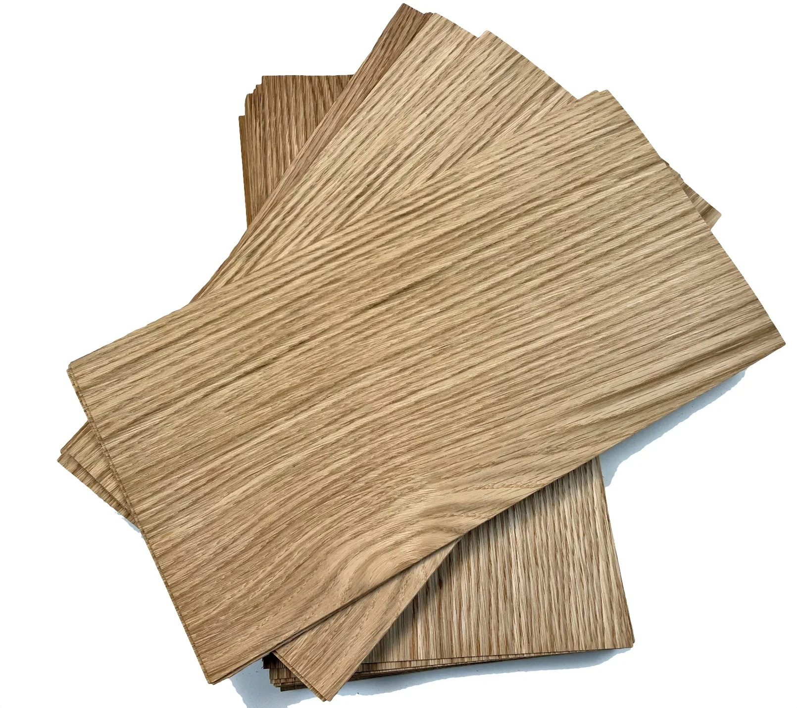 

20pcs/lot L:340x180x1mm Natural White Oak Wood Chips Thin Wood Veneer Floor Decoration Panel Veneer Sheets