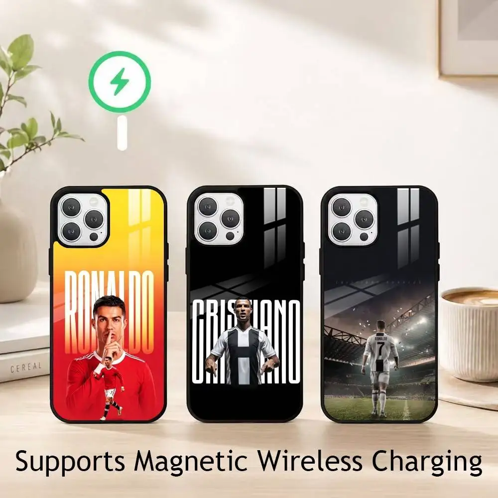 

Football star Cristiano Ronaldo-o 7 Phone Case For iPhone17,16,15,14,13,12,11 Plus,Pro Allows magnetic wireless charging