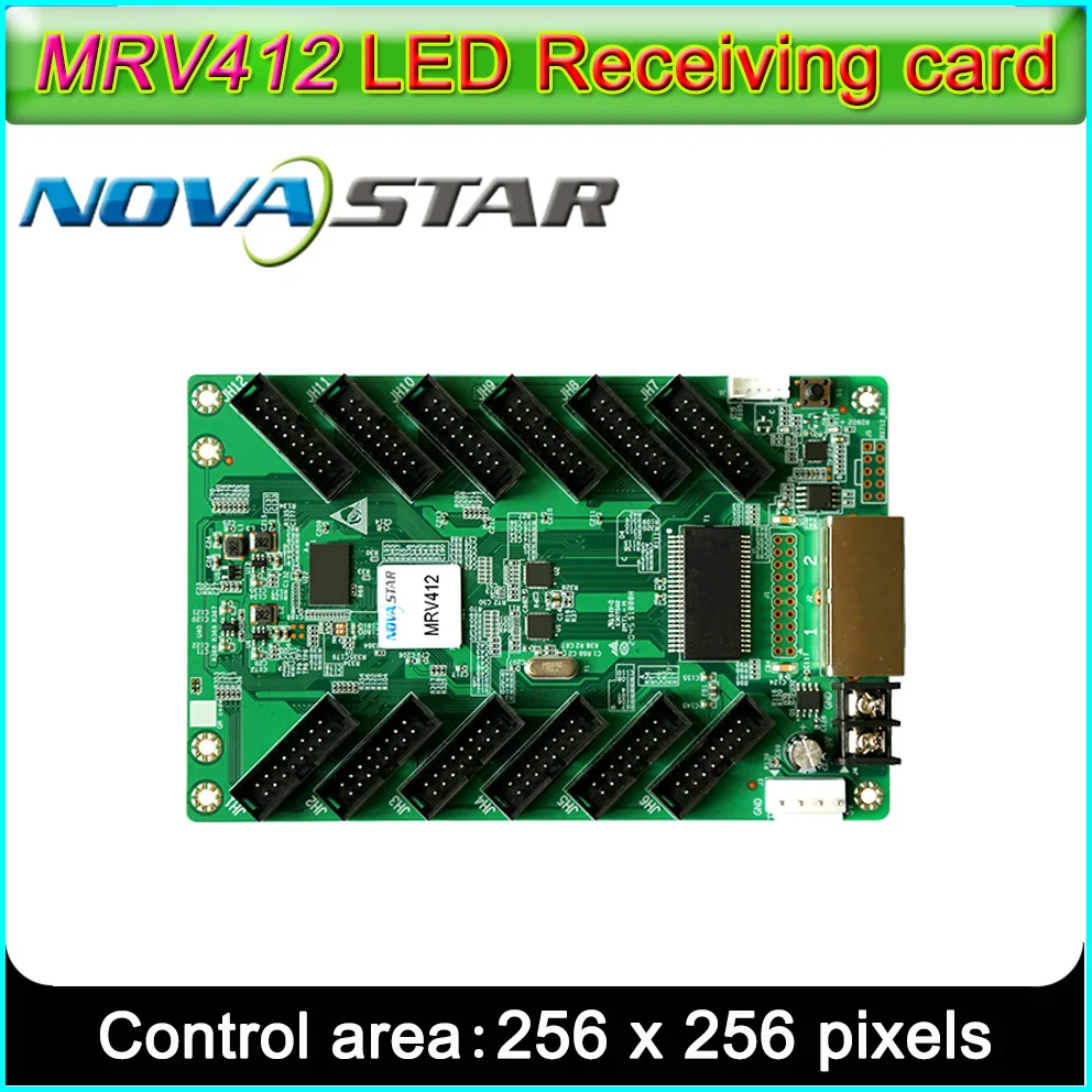 MRV412 MRV416 MRV432 LED Displays Receiving Card Support 1/32 Scan,Outdoor Indoor Full Color LED Video Display  controller