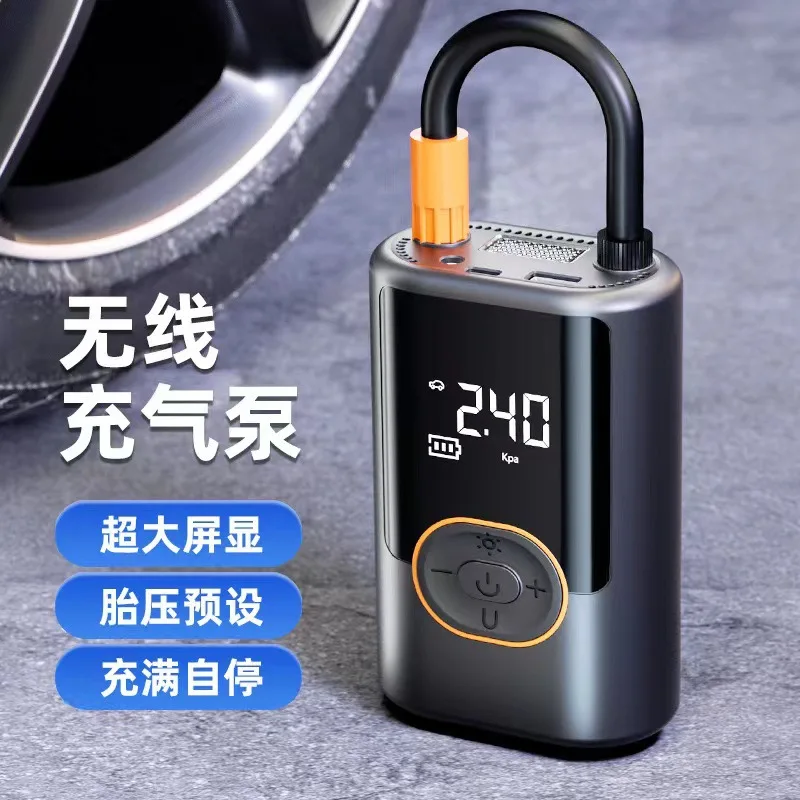 

Suitable forCar Wireless Air Pump Portable Car Air Pump Electric Car Tire Car High Pressure Air Pump Fast Charge