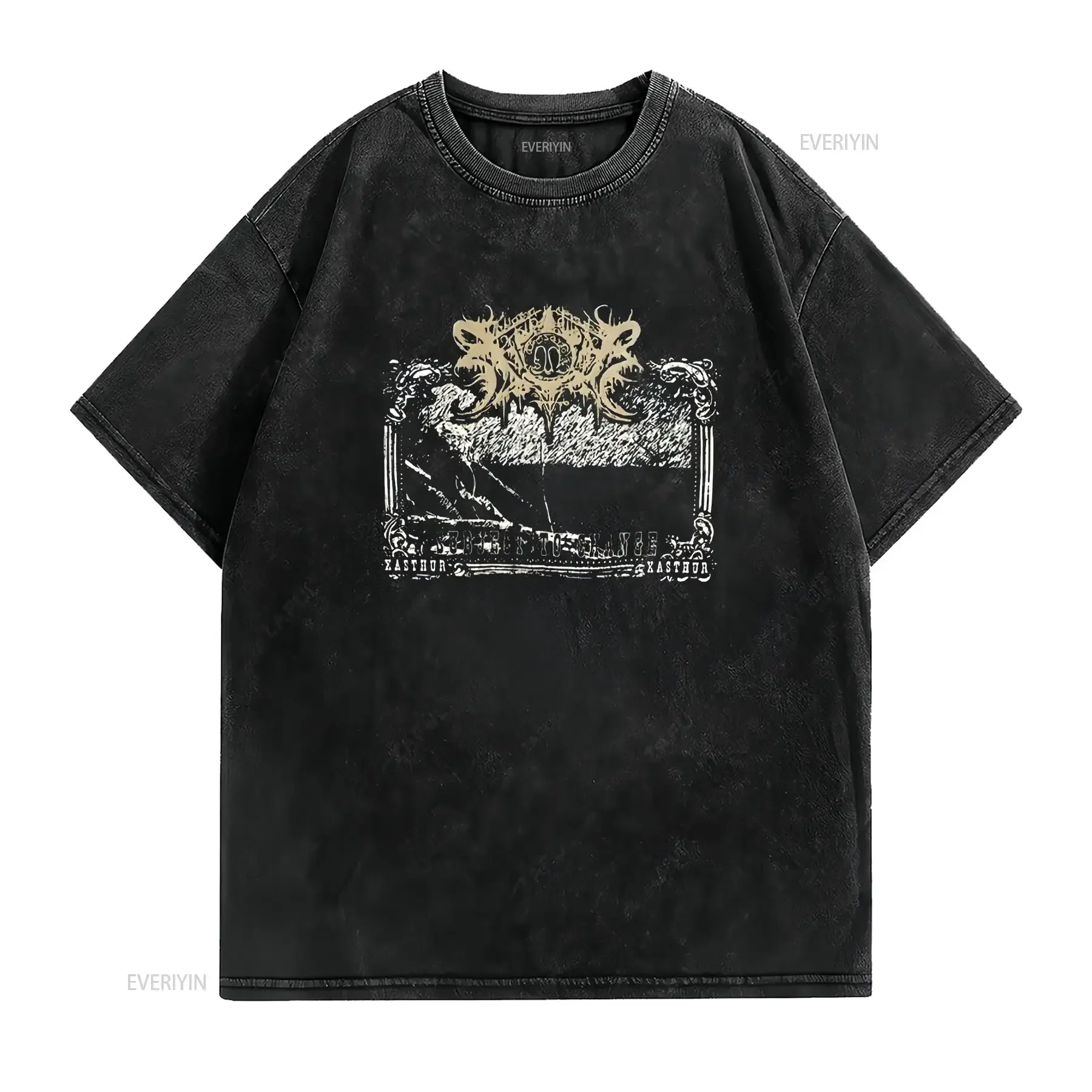 Xasthur Subject To Change T shirt Medium FOTL Black Metal Neofolk Band vintage Washed Soft Stretched homme Slightly graphic