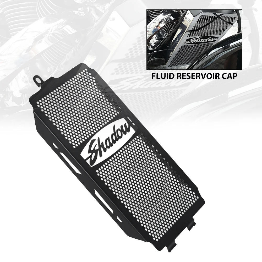 For Honda Shadow VT400 VT750 C2 1997-2003 VT 750 Spirit VT750DC 2001-2008 Motorcycle Radiator Grille Grill Guard Cover Protector