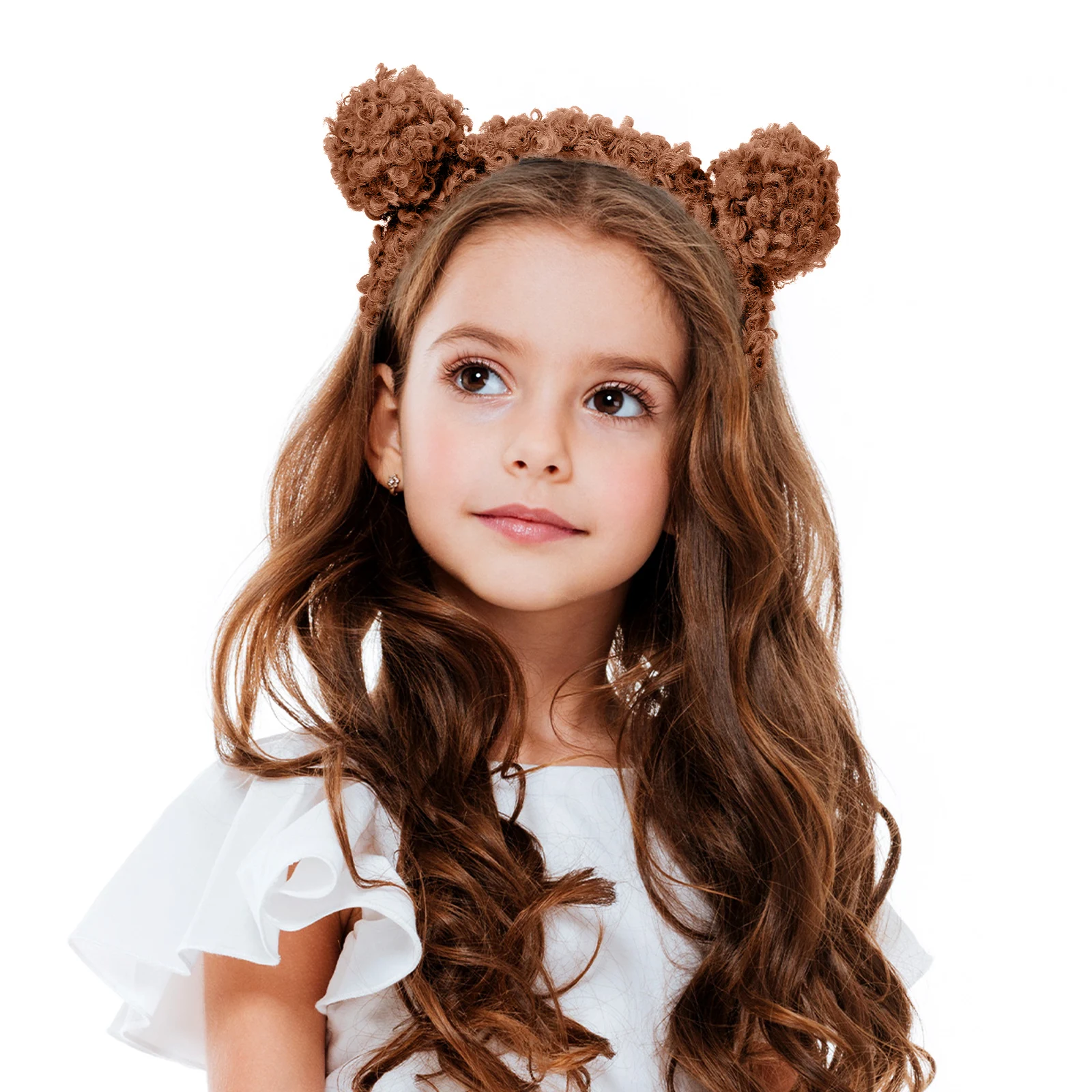

6 Pcs Bear Headband Headbands Bulk Ears Adult Adjustable Fox Hair Spa Plastic Girls Cute Accessory